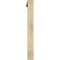 Ekena Millwork Imperial Block Rough Sawn Bracket w/ Offset Brace, Douglas Fir, 4"W x 28"D x 40"H BKT0402X28X40IMP05RDF - alternate 2